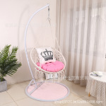 流苏吊篮家用室内编织吊椅阳台北欧懒人摇篮椅秋千椅摇篮阳台椅子