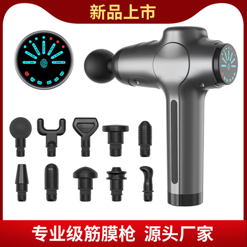 Cross-border new factory direct sale muscle massage vibration fitness equipment massage gun