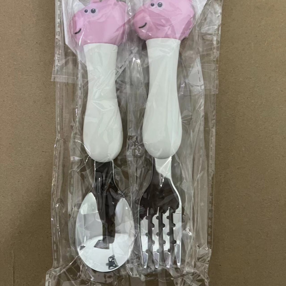 핑크 유니콘 [숟가락 포크] 가방