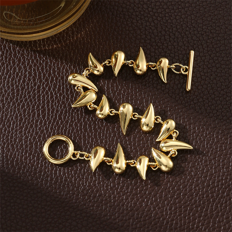 30g Weight Electroplating Gold Plating Process KC Golden Plated Plating Material Jewelry Set Classification 1 Set Quantity Daily, Date Occasion Alloy Material Geometric, Solid Color Pattern Women's Gender Simple Style Style Plating Craft Simple Style Geometric Solid Color Stainless Steel Alloy Plating Women's Jewelry Set 9