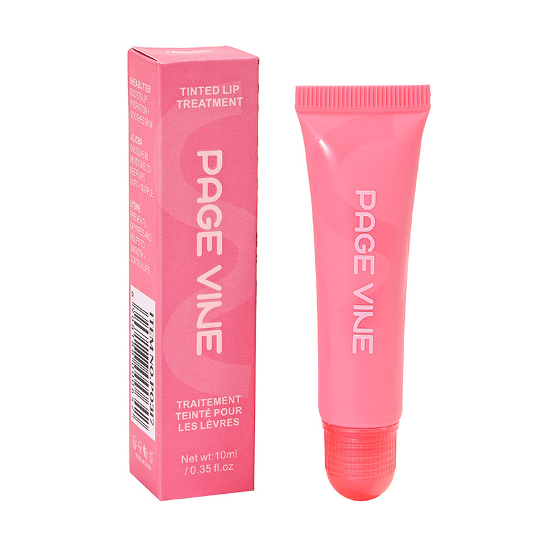 Maquillaje transfronterizo PAGE VINE marca caliente conjunto de esmalte de labios plano hidratante e hidratante belleza de comercio exterior