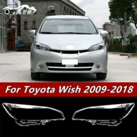 Подходит для Toyota WISH 09-15, крышка фары Toyota Xiaobawang, прозрачный абажур, корпус фары, маска для ПК