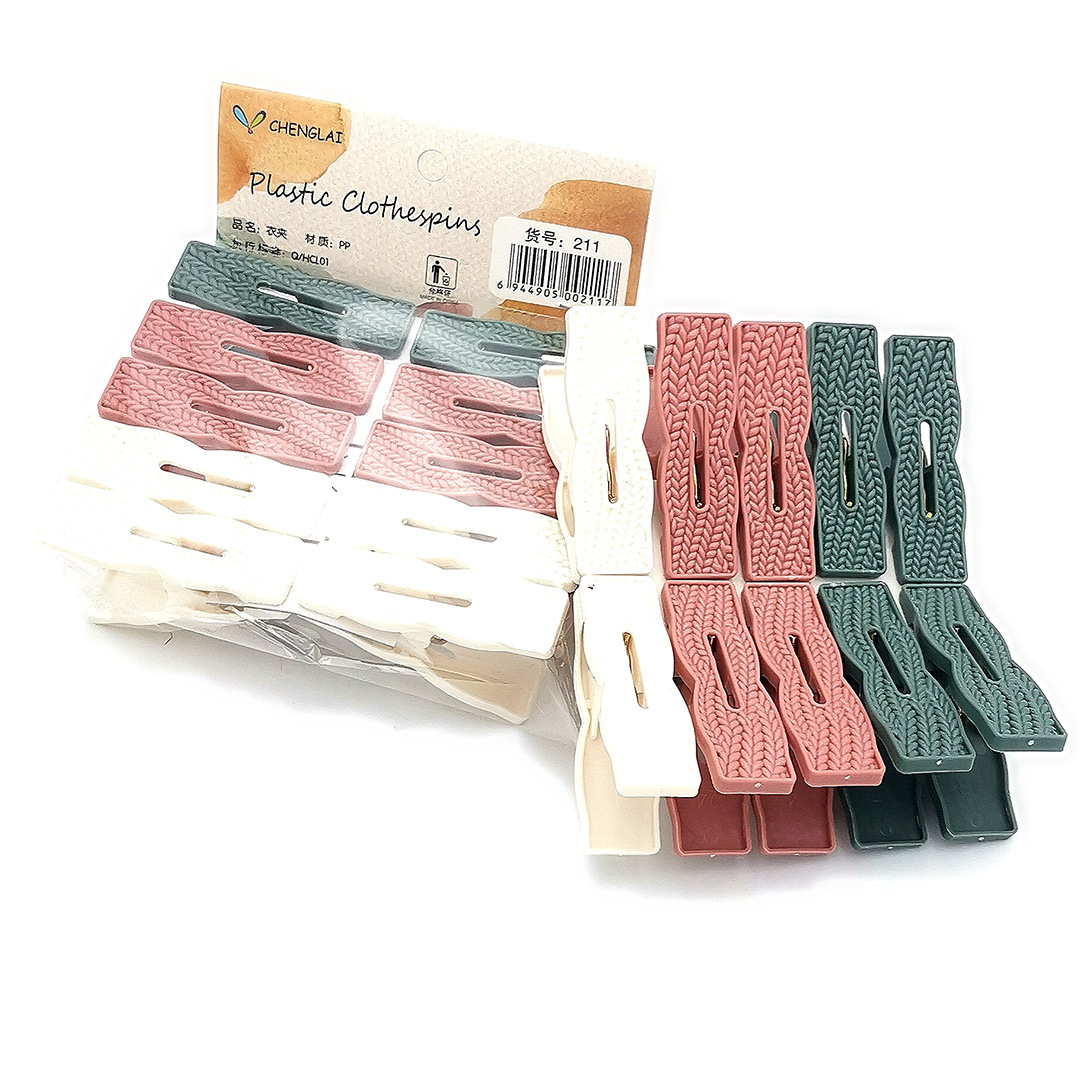 L6 413 211-10 de plástico diez clips de ropa de plástico multifuncional a prueba de viento edredón clip de secado edredón clip de ropa de gran tamaño