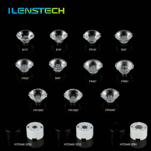 Projective lamp LED lens for 3030 3535 lamp bead high transmission convex lens PMMA RO
