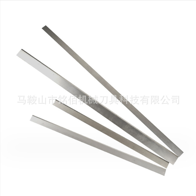 不锈钢白钢锋钢超薄单双刃长条刀食品包装薄膜PVC切刀支持非标