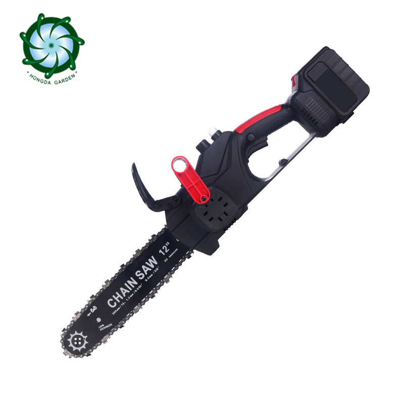 户外家用多功能伐木锯修枝锯充电式大功率锂电锯大功率手提电链锯