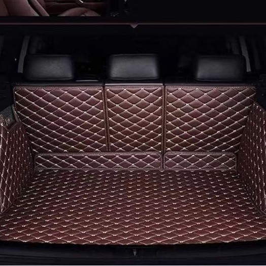 跨境出口高端品质汽车后仓垫后备箱垫平铺高边全包后仓-专车专用