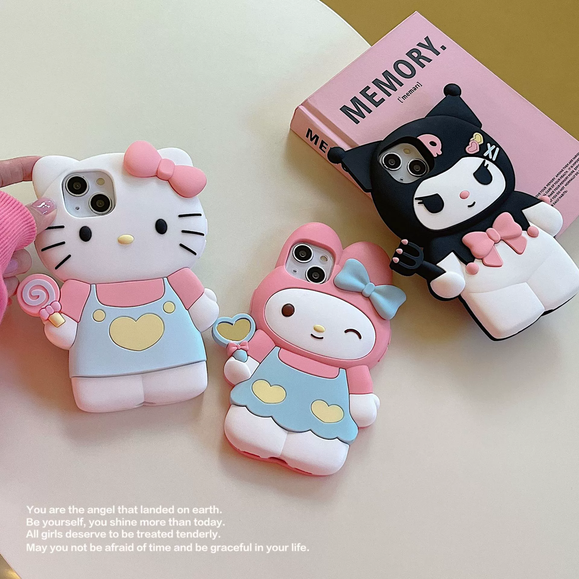 Sanrio, яблоко, мультяшное милое совместимо с iPhone 15, iPhone14 Pro, чехол для телефона, iphone 14, защита от падения