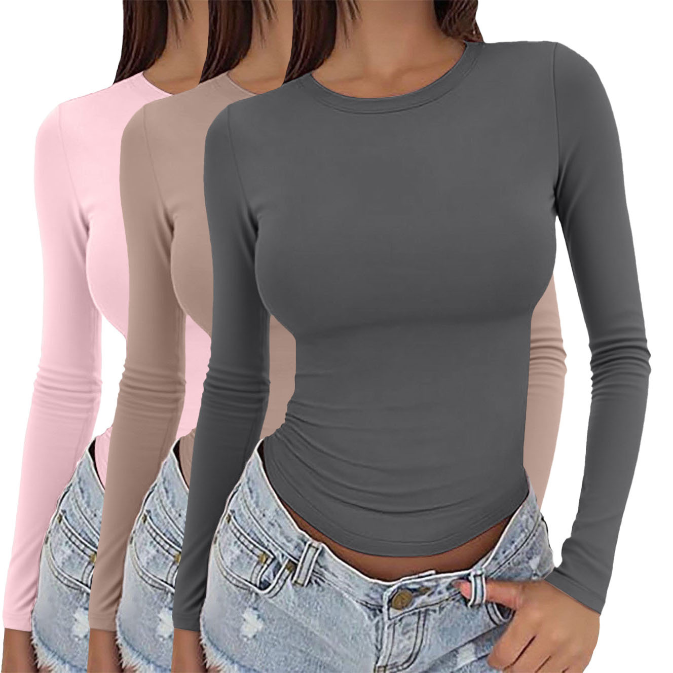 2479 그레이 + 핑크 + 라이트 커피