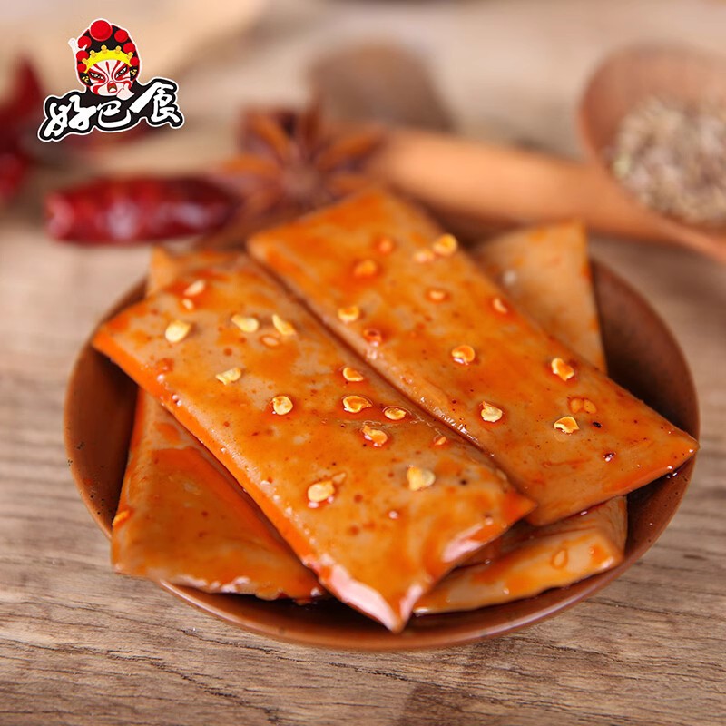 Good Taste Fish Dried Tofu 500g Nanxi Tofu Dried Sichuan Specialty Soy Dried Tofu with Spicy Flavor Good Taste Fish Tofu Dried