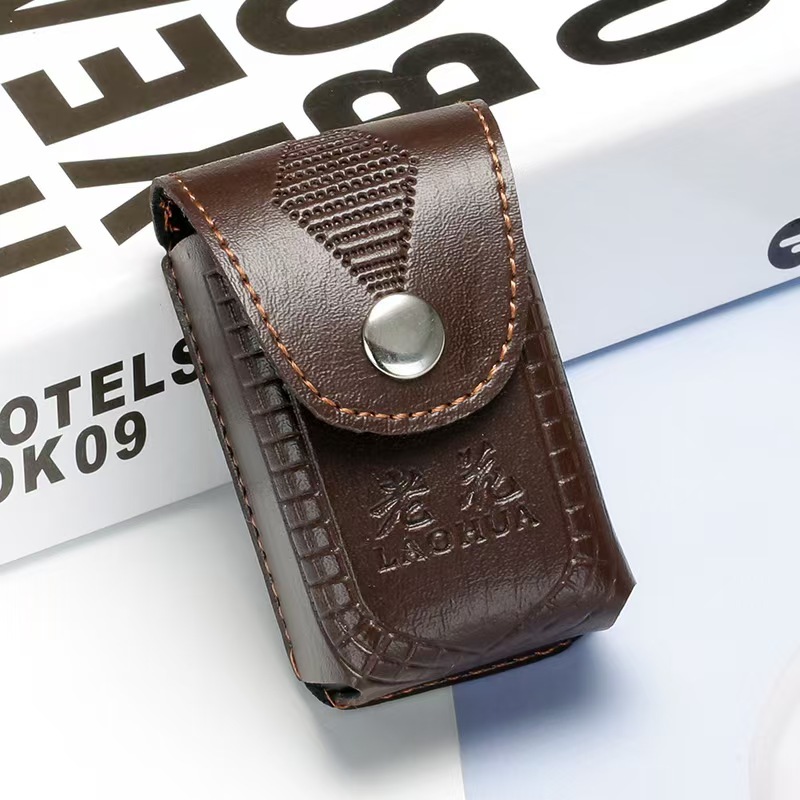 2026 nueva caja de gafas de sol de moda de cuero de dos colores bolsa blando miopía caja de ojos conjunto completo de bolsa de espejo tela