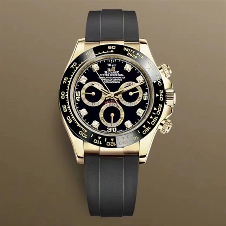 Laojiaditong transfronterizo toma un reloj mecánico de tres ojos y seis agujas para hombre, reloj multifuncional con cinturón de acero para hombre
