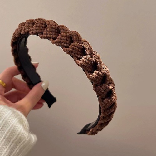 Merla  New High Crown Headband Autumn/Winter Advanced Feel Hair Clip Lazy Style Women Face Washing Braided Hair
