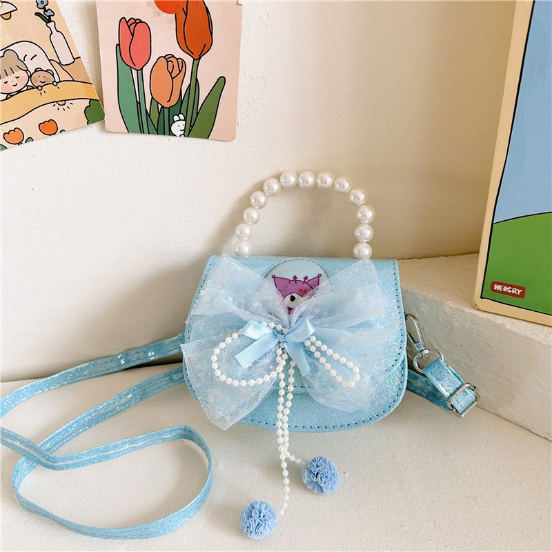 Luz intermitente, bolso de mano Kulomi, bolso de mochila para niños, princesa Melody, bolso de hombro para chicas lindas.