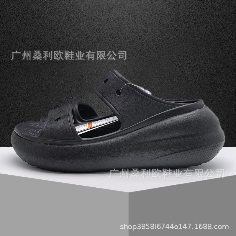 Новые сандалии с двойными ремешками и перекрестными ремешками из ЭВА, удобная легкая нескользящая износостойкая садовая обувь, пляжная обувь, доступная для оптовой продажи