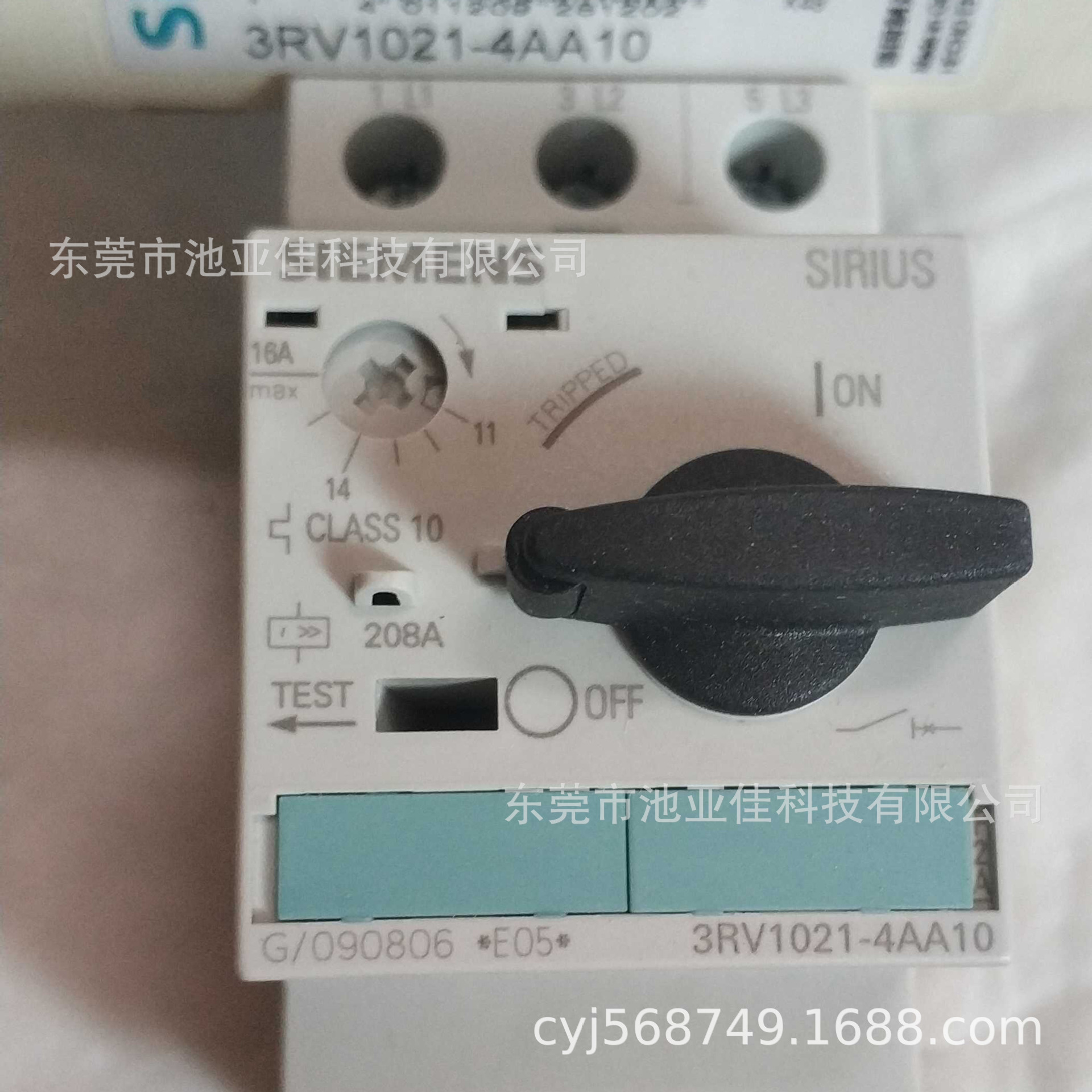西门子马达保护开关 3RV1021-4AA1011-16A 断路器 议价