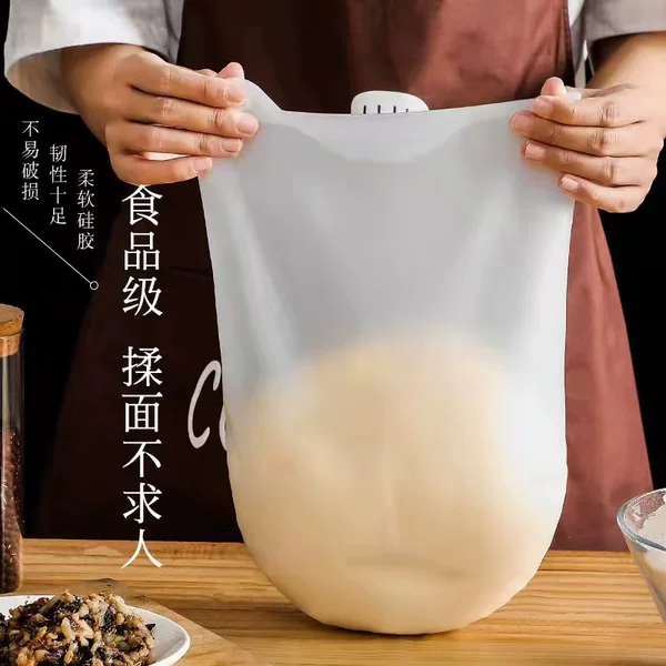Non-Slip Silicone Kneading Mat for Home Use, Thickened, Non-Stick, Food-Grade Baking Kneading Board, Dough Proofing Mat