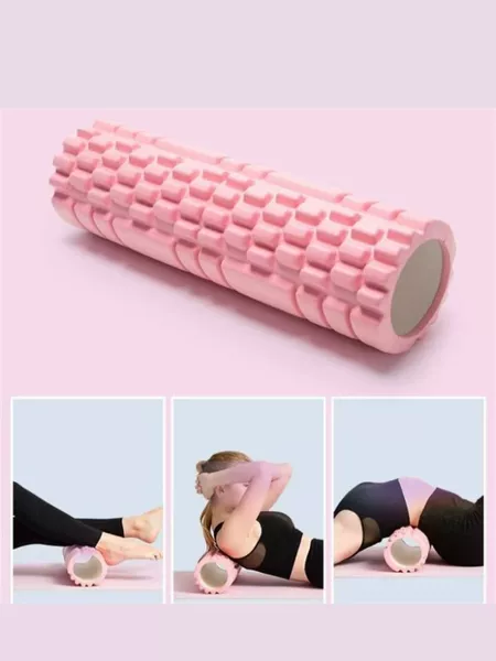Manufacturer Direct Sales Foam Roller Yoga Column Wolf Tooth Crescent Roller Thigh Roller Calf Massage Muscle Relaxation Slimming Legs