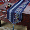 New Chinese table flag Light luxury high -end coffee table zen waterproof tea table cushion tablet long table long table tea table cloth tea flag