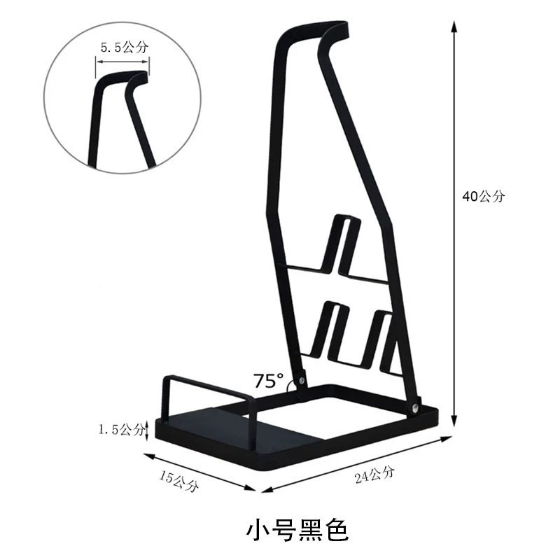 Кронштейн и рамка хранения пылесоса Likwei для Dyson/Mijia Xiaomi без отверстий 42x24x12 см 2,3 кг