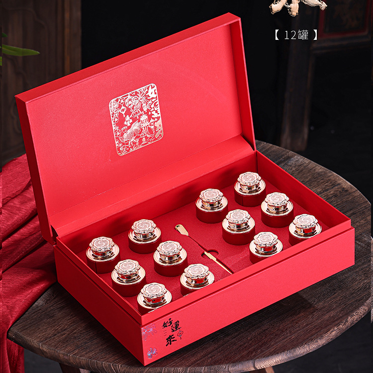 小罐子茶叶包装盒礼盒空盒大红袍正山小种红茶岩茶金骏眉茶叶空盒