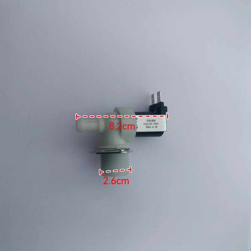 Fcd180A Water Inlet Valve Ice Machine Water Inlet Valve Suitable for Little Duck Skyworth Hisense Xinle 6 Points 220V Voltage