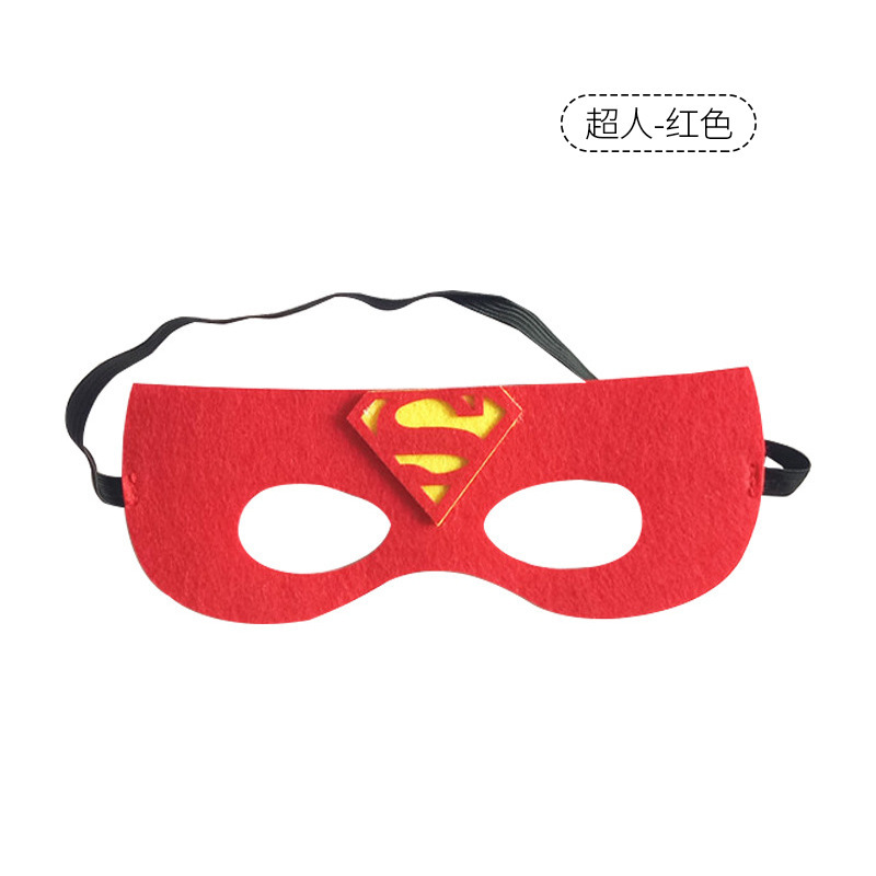 Creativa máscara de fieltro de Halloween máscara de ojos máscara de mascarada de Navidad niños máscara de anime de dibujos animados al por mayor