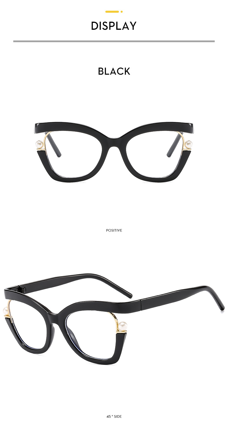 65g Weight Full rim frame Glasses Structure Glasses Classification PC Lens Material Casual, Holiday, Outdoor Occasion Geometric Pattern Women's Gender Y2K, IG Style Style Y2K IG Style Geometric PC Full Rim Frame Optical Glasses 12