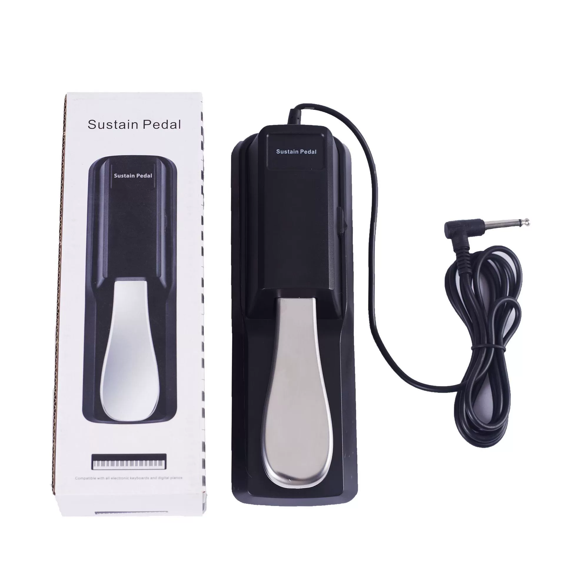 Электрическое пианино сустейн педаль Универсальный электронный орган синтезатор педаль электронный барабан клавиатура металлическая педаль оптом