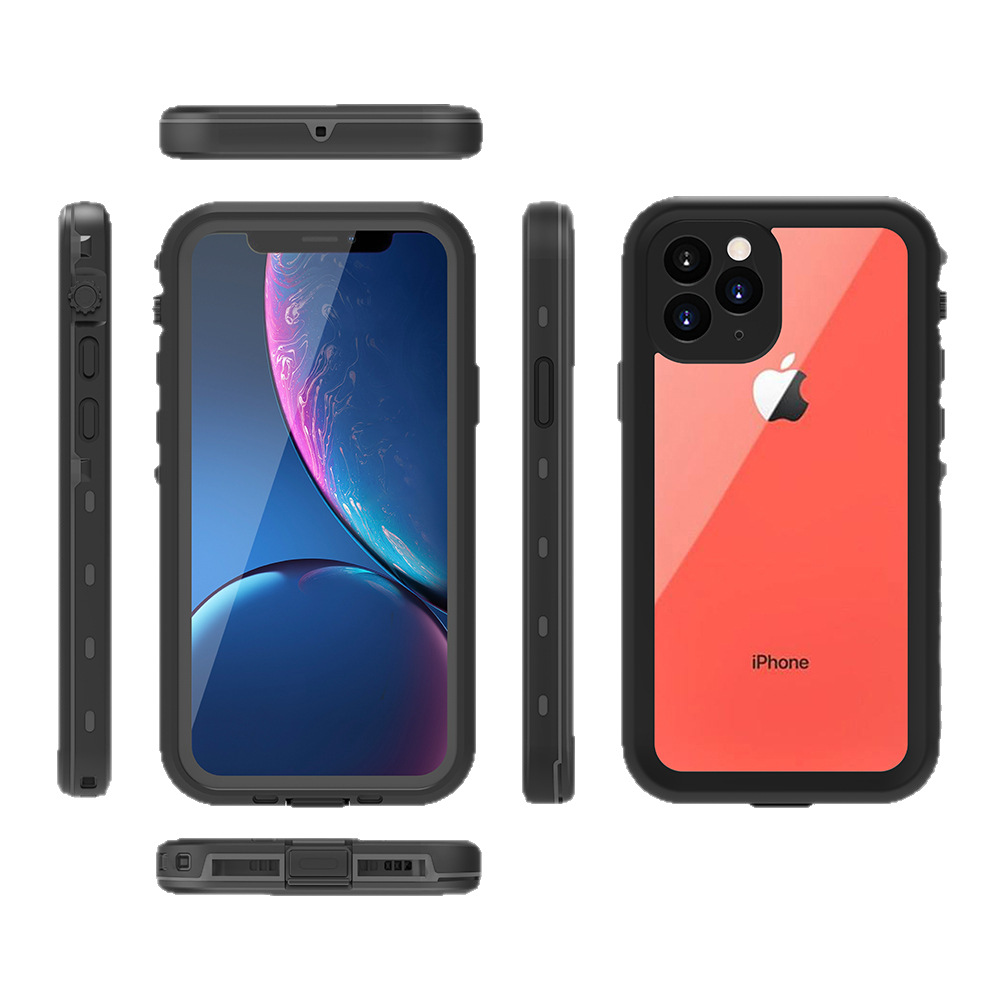 Chile rojo para Apple 11 estuche de teléfono a prueba de agua iPhone 11 ProMax todo incluido XS / XR estuche de protección a prueba de caídas