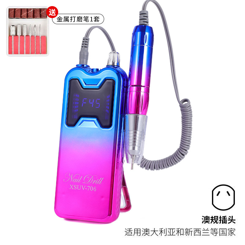 Blue Gradient Red-Aug Plug (aplicable a Australia y Nueva Zelanda)