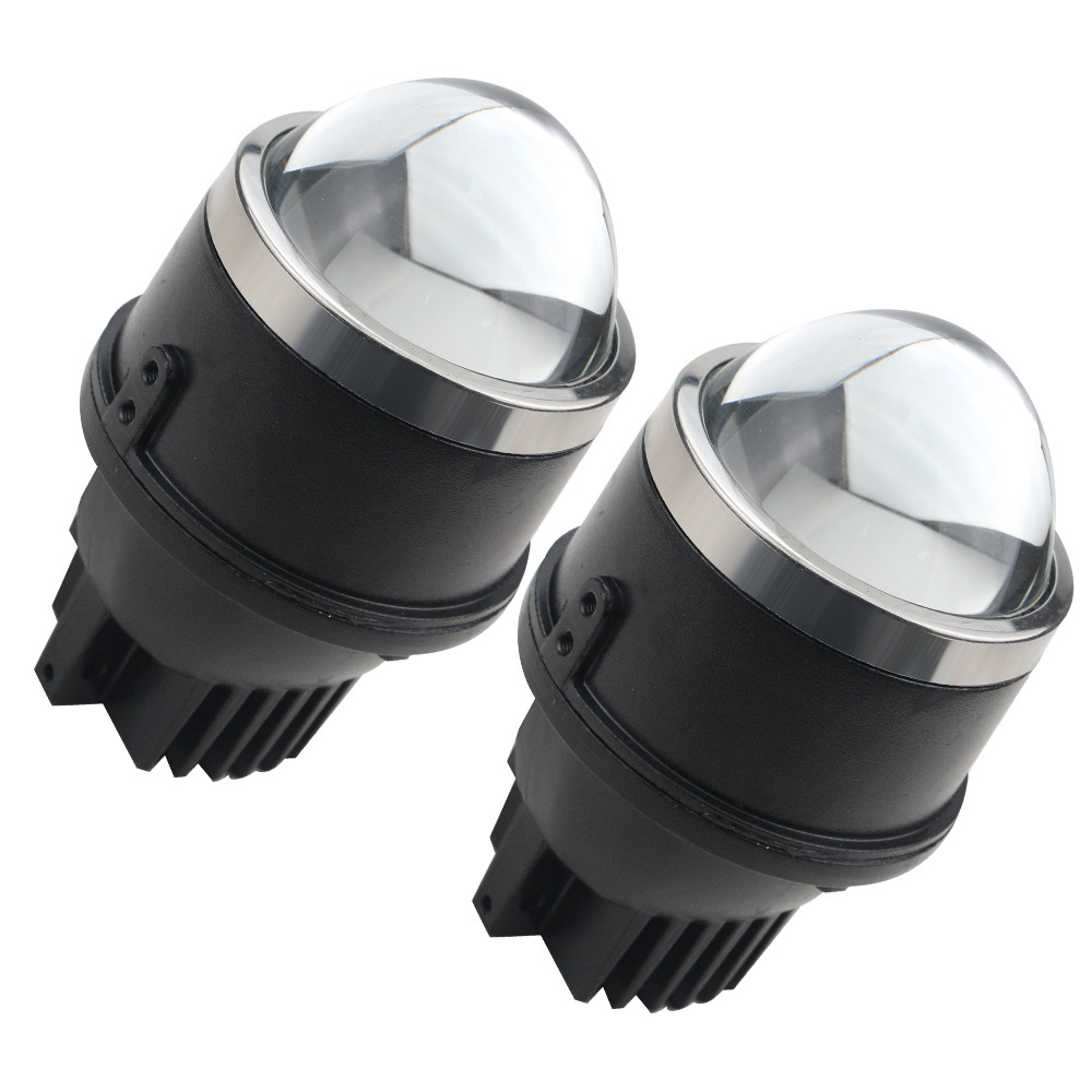 Auto transfronterizo de 3 pulgadas LED doble luz luz niebla luz impermeable 40W universal doble luz niebla al por mayor automóvil LED niebla luz