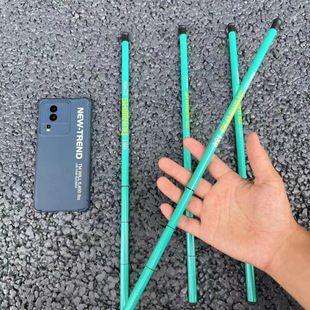 Ultra-Short Fishing Rod Mini Hand Rod Ultra-Light Ultra-Hard Portable Stream Rod for Fishing Shrimp, Crucian Carp, White Striped Fish, and Topmouth Culter
