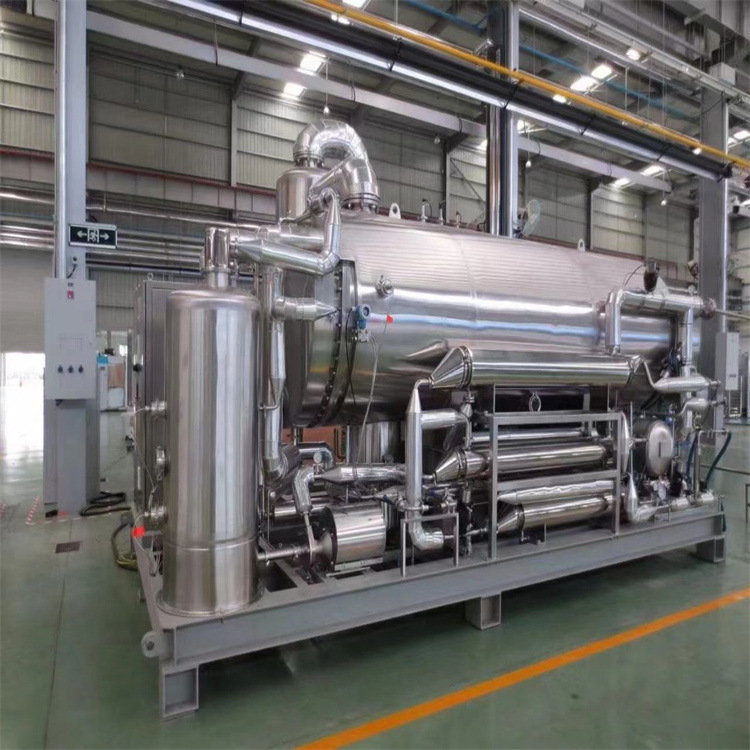 5吨卧式MVR蒸发器 现货降膜蒸发器 现货强制循环蒸发机