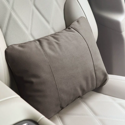 for Wenjie M789 Universal Neck: Headrest - perforated-mocha-coffee-waist-support-biological-velvet