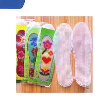塑料网格鞋垫小格十字绣毛线刺绣鞋垫男女带图不带线布鞋新品