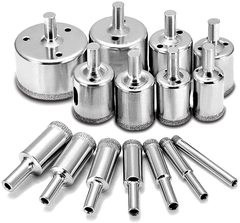 Glass Drill Bit Set Corrector Diamond Sand Hole Saw Marble Tile Drill Bit Glass Hole Saw Set