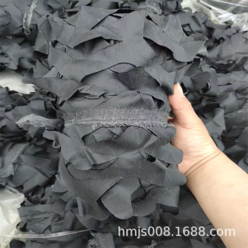 In-stock simulated jungle camouflage netting for anti-aerial photography, themed fence decoration, military training camouflage sunshade net wholesale