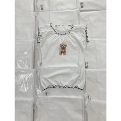25ss南油高定/买手店小众 林娜琏同款夏日韩式ins风小狗印花T恤