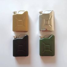 亚马逊速卖通热销 5oz不锈钢油桶酒壶 户外随身酒壶Jerrycan酒瓶
