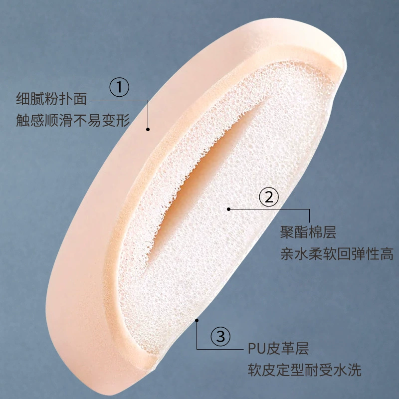 Small and Drop-shaped Marshmallow Powder Puff от LMLTOP, сухой и влажный без пудры макияжа пух-пух подушечка для воздуховой подуши SY201