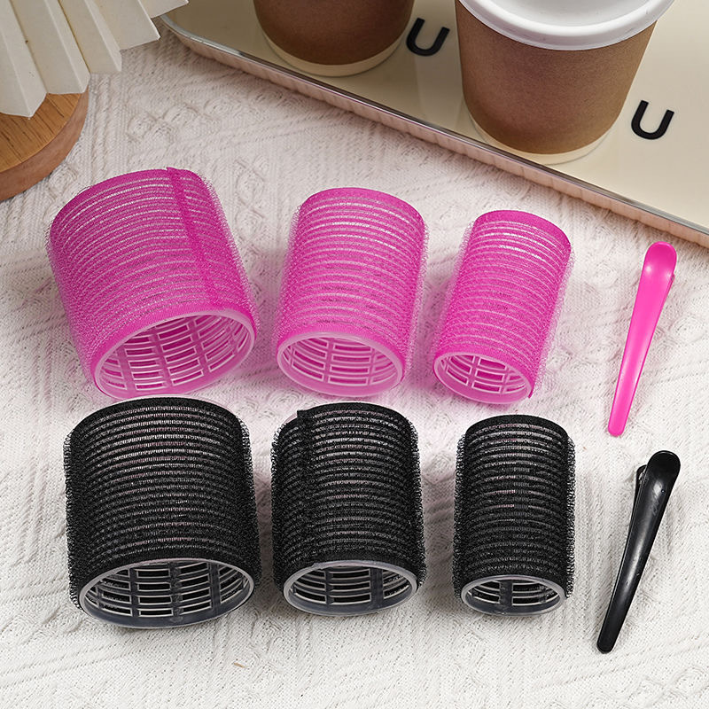 外国貿易の商品の供給源の美髪のツールの卸売りの多層のプラスチックのヘアアイロンのカールの筒のスーツの前髪のヘアアイロンのカール|undefined