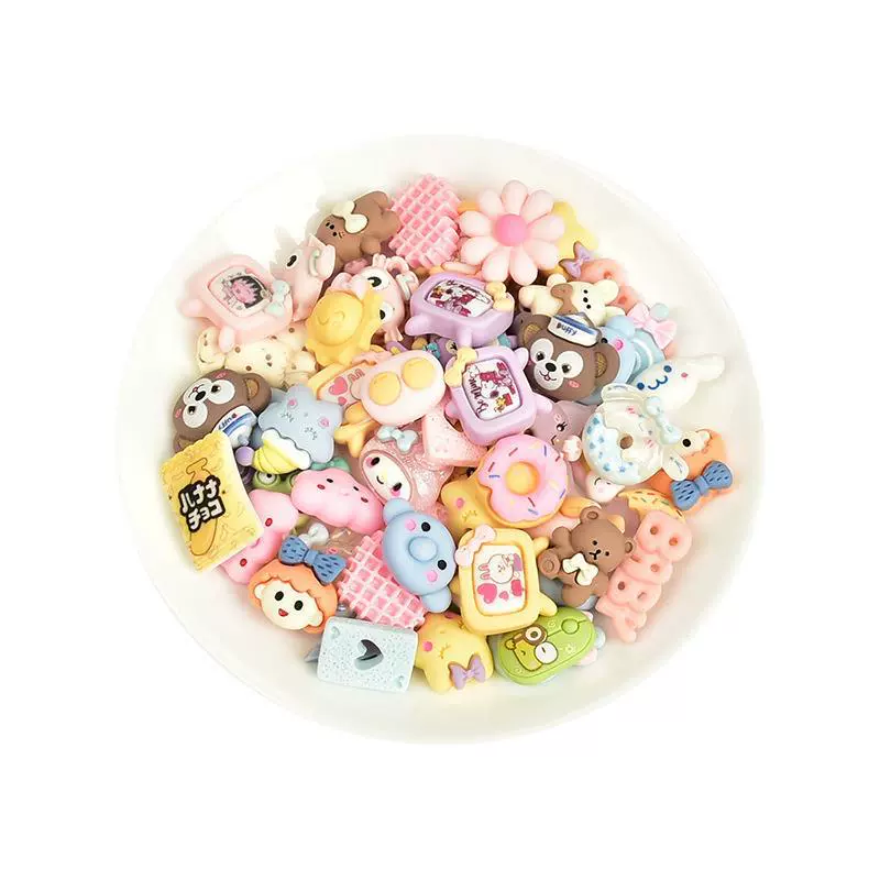 Cute cream toy with accessories