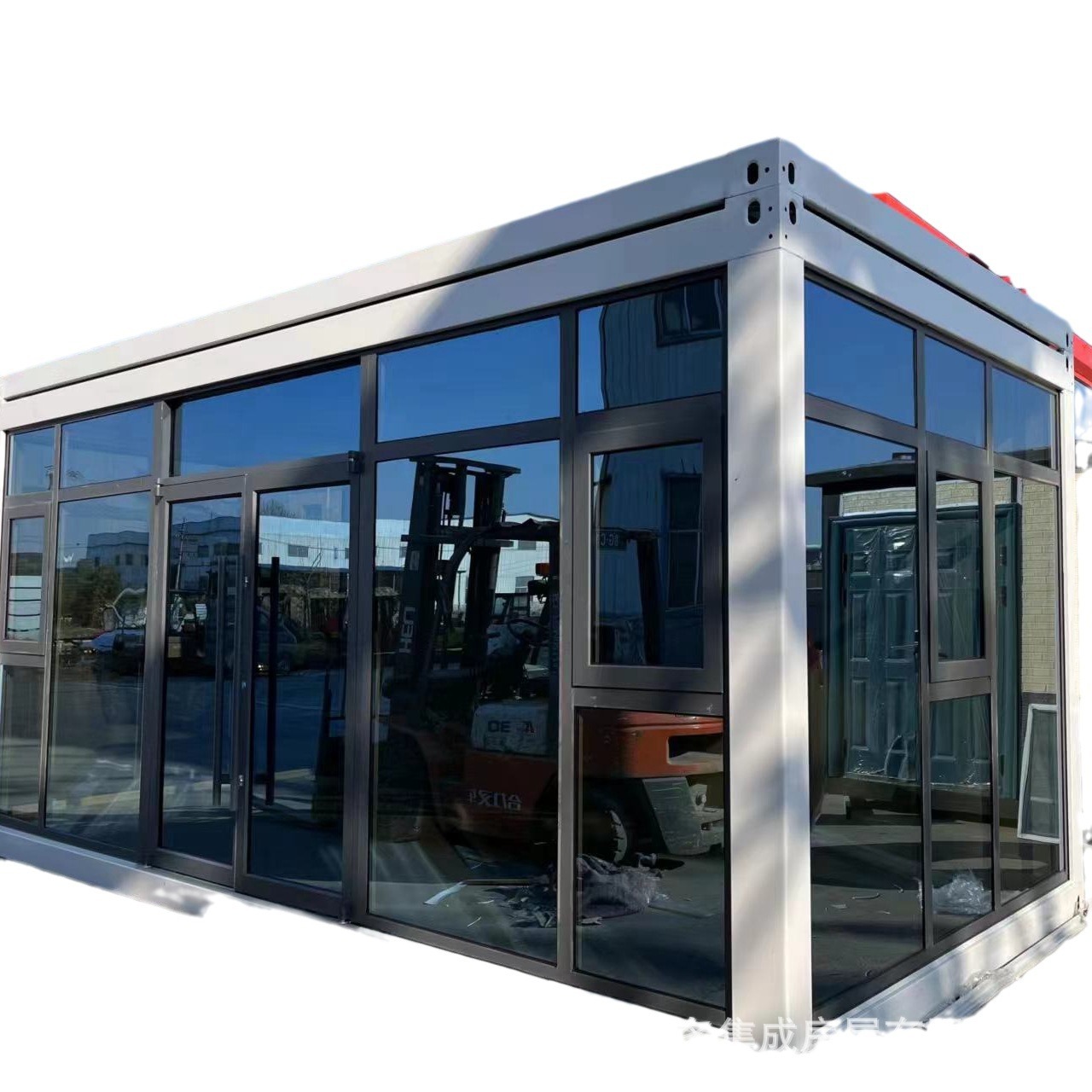 Sala de contenedores de embalaje, sala de contenedores, sala de juntas móvil en el sitio de construcción, sala de contenedores para residentes móviles desmontables, sala de LCL rápido