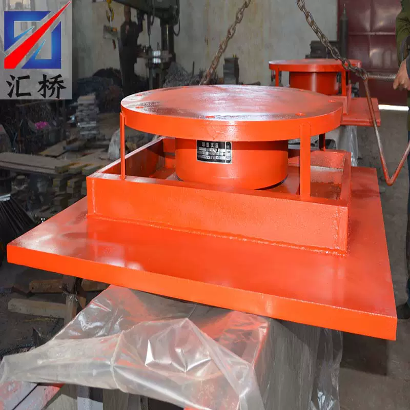 厂家生产橡胶支座单双向滑动QZ球形支座建筑隔震桥梁jpz盆式支座