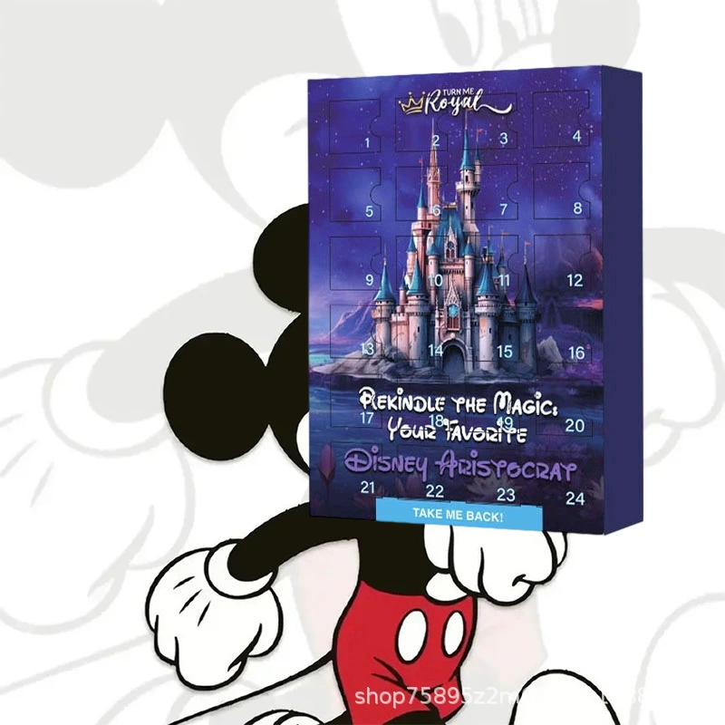 Адвент-календарь Disney Mickey на 24 дня, блайнд-бокс с фигурками, коллекционные украшения