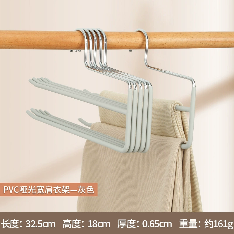 Bold short neck goose trousers short neck immersion glue resin trousers drying goose -shaped pants rack saving space hams