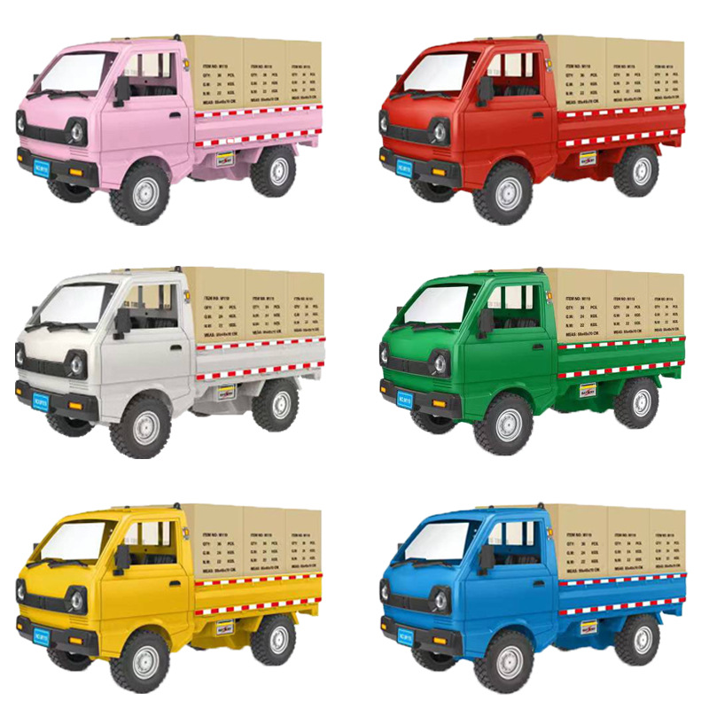 Nueva simulación Wuling Hongguang modelo de camión deriva carga tarjeta inercia niños coche juguete