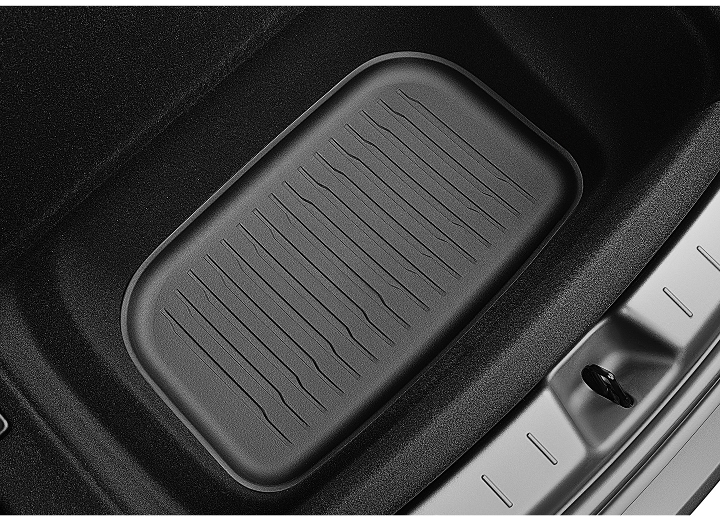 Suitable for Tesla Six-Seater Model Yl, Tpe Trunk Mats for Front and Rear Do Not Affect the Original Car's Functionality