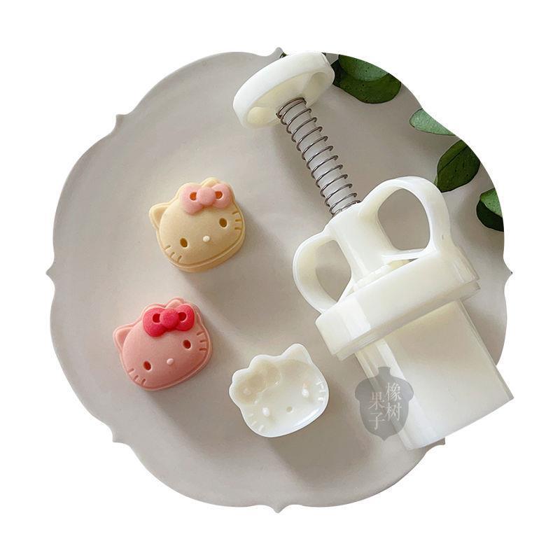 hellokitty模具绿豆糕模20g日式卡通动物月饼模家用烘焙模具可爱|undefined